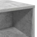 Tavolino da salotto Grigio cemento 100 x 50 x 40 cm
