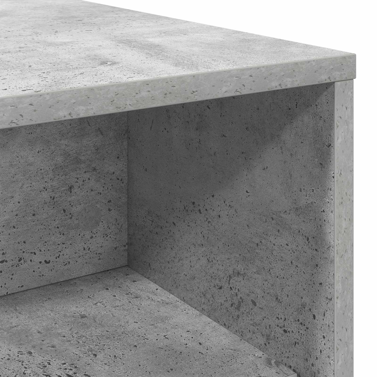 Tavolino da salotto Grigio cemento 100 x 50 x 40 cm