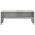 Tavolino da salotto Grigio cemento 100 x 50 x 40 cm