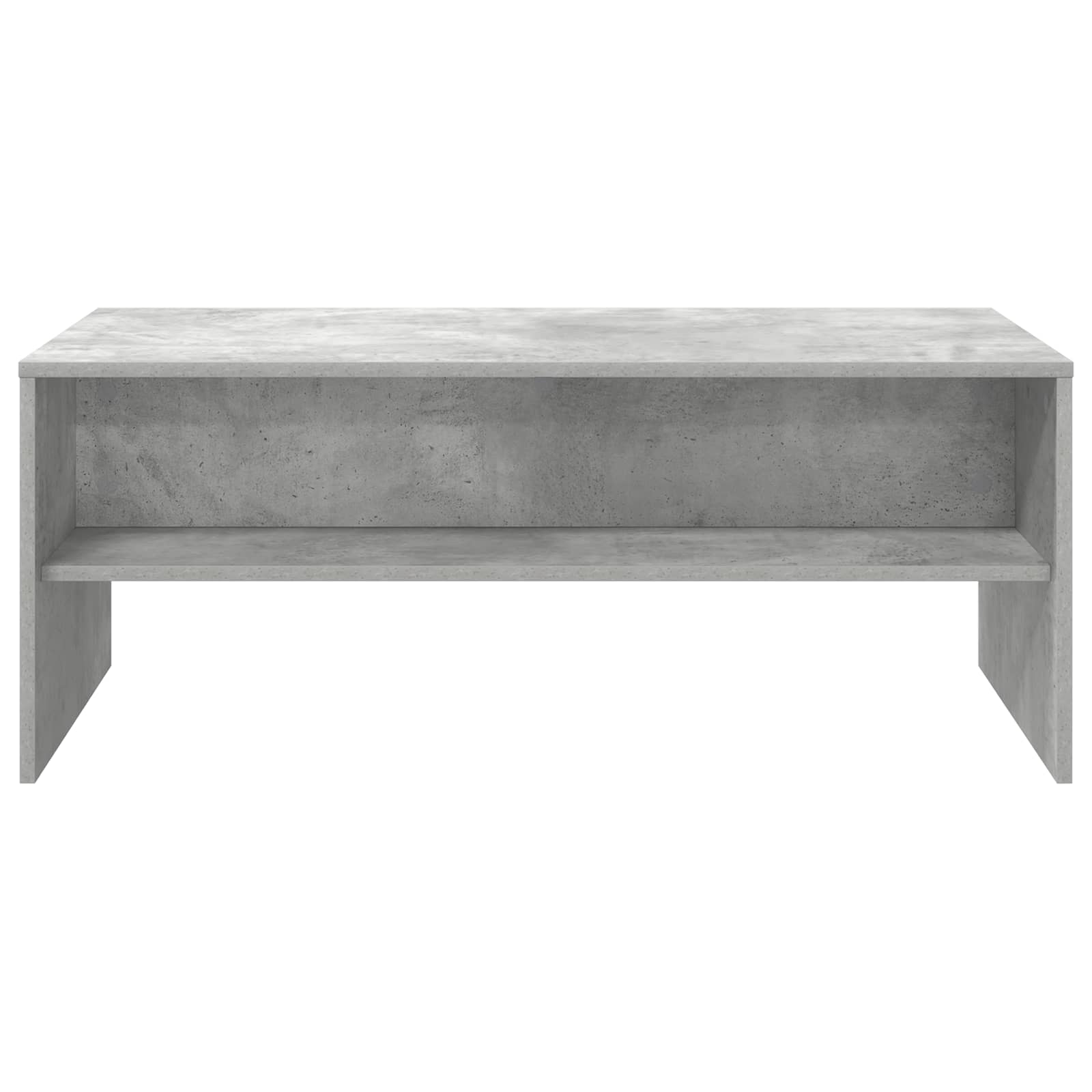 Tavolino da salotto Grigio cemento 100 x 50 x 40 cm
