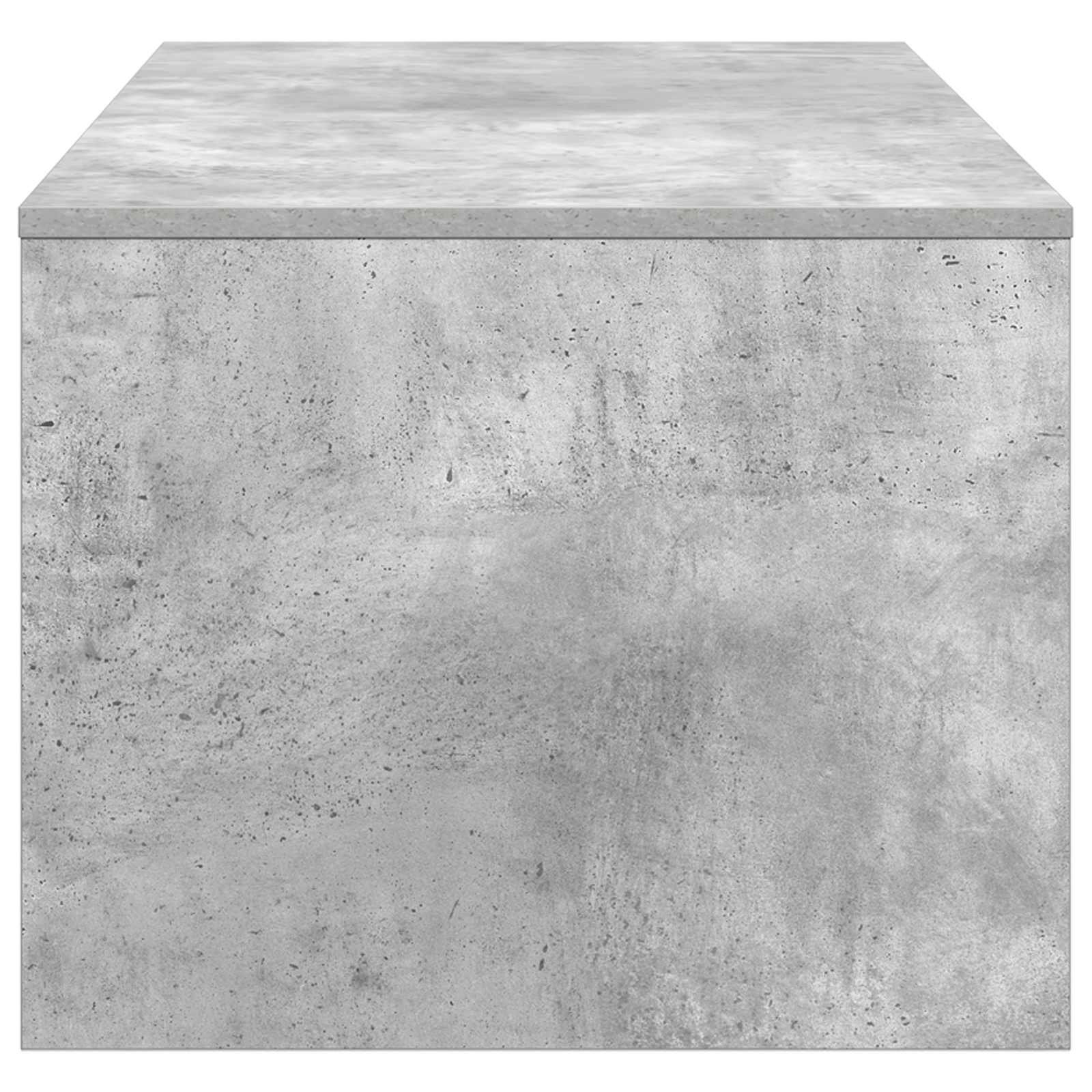 Tavolino da salotto Grigio cemento 100 x 50 x 40 cm