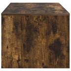Tavolino da salotto Rovere fumé 100 x 50 x 40 cm