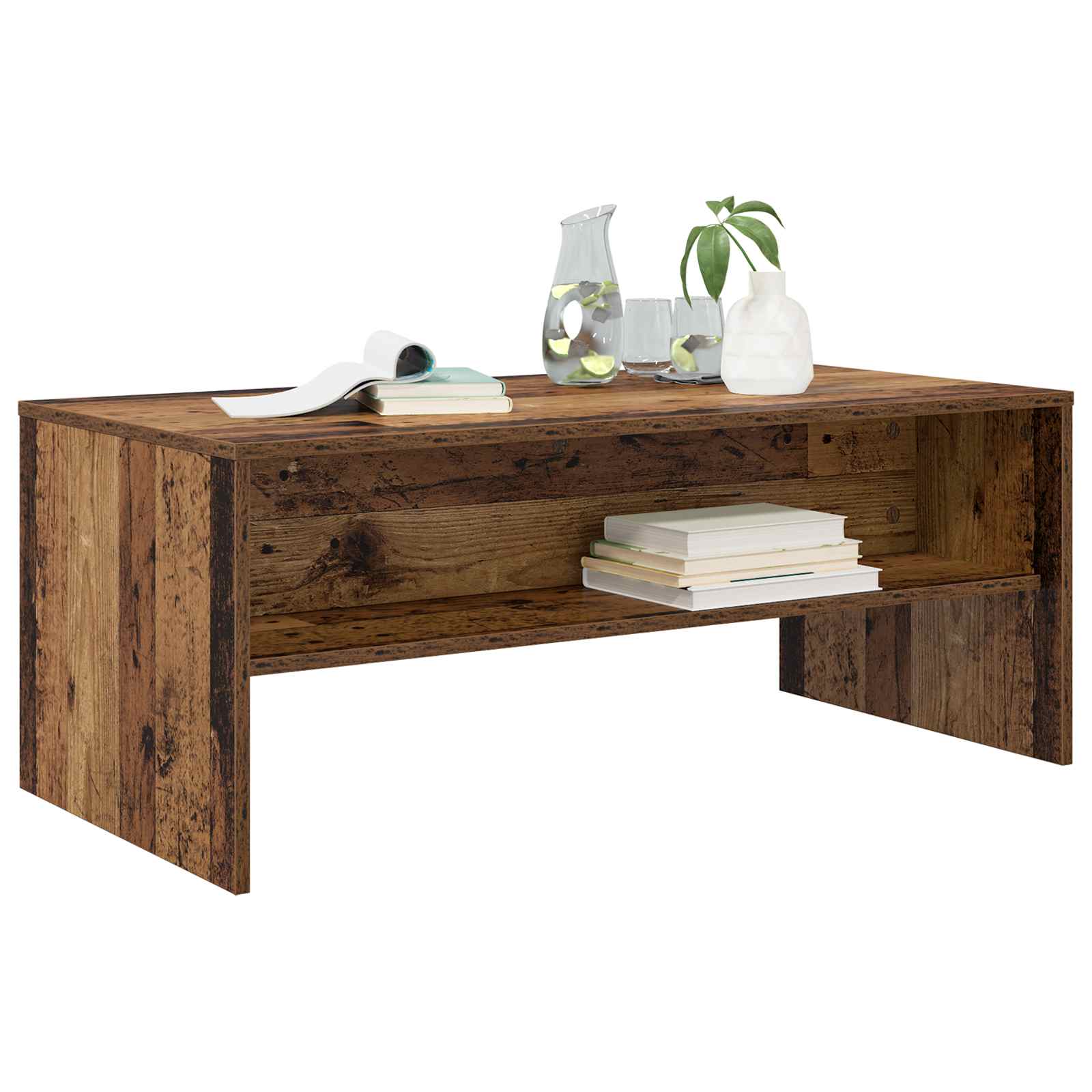 Tavolino da salotto Legno vecchio 100 x 50 x 40 cm