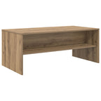 Tavolino da salotto Rovere artigianale 100 x 50 x 40 cm
