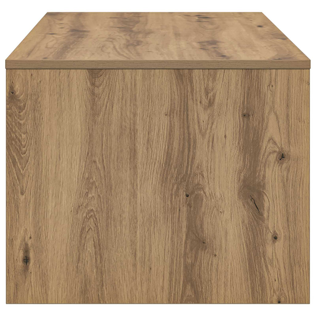 Tavolino da salotto Rovere artigianale 100 x 50 x 40 cm