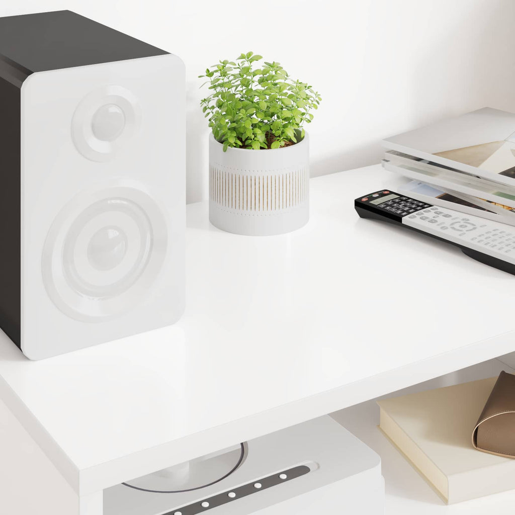 Mobile TV Bianco 60 x 35 x 40 cm Legno multistrato
