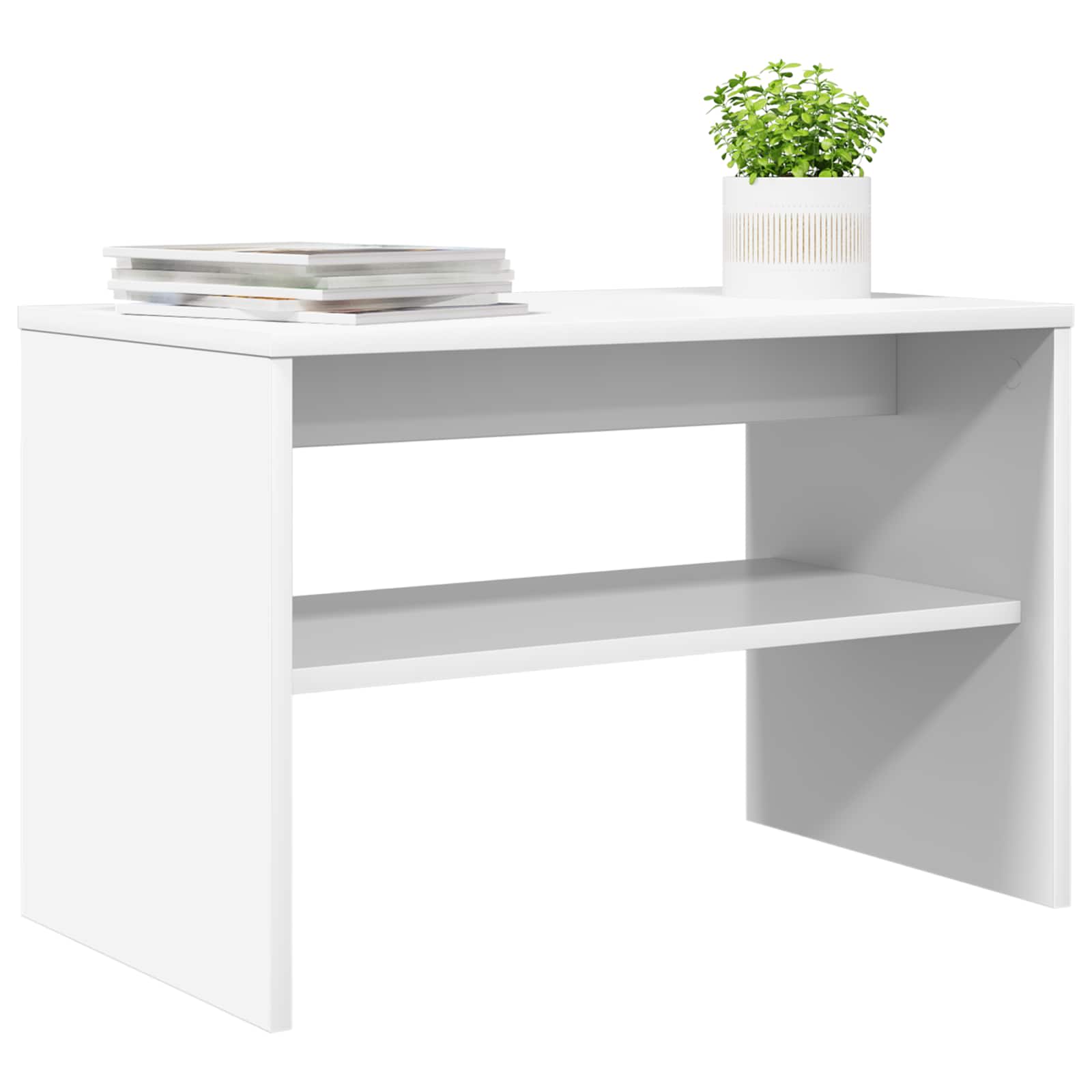 Mobile TV Bianco 60 x 35 x 40 cm Legno multistrato