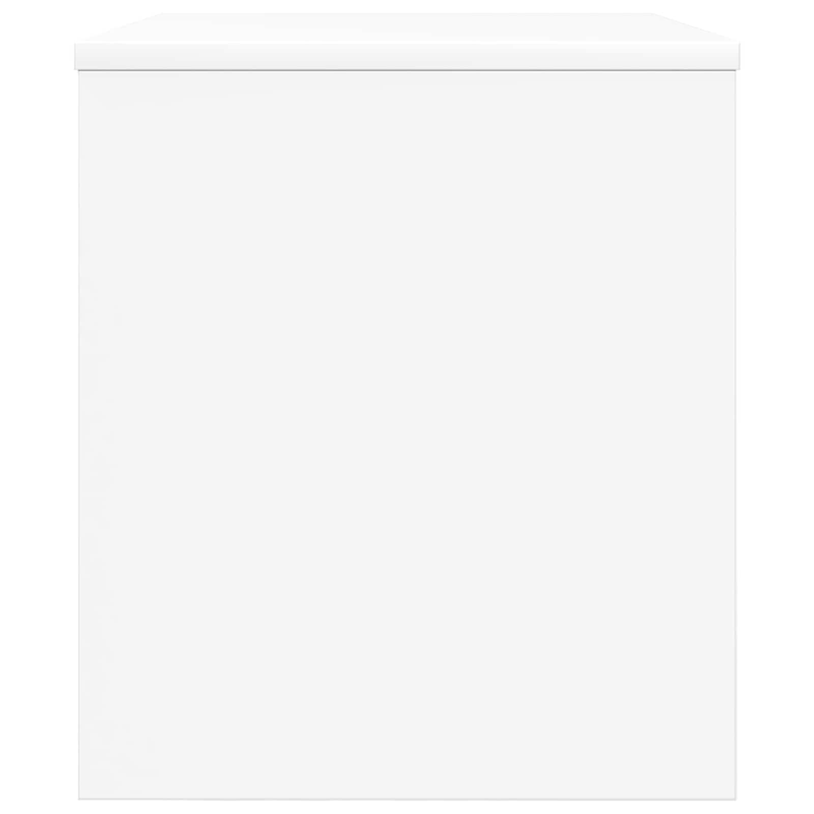 Mobile TV Bianco 60 x 35 x 40 cm Legno multistrato