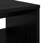 Mobile TV Rovere Nero 60 x 35 x 40 cm Legno multistrato