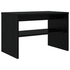Mobile TV Rovere Nero 60 x 35 x 40 cm Legno multistrato
