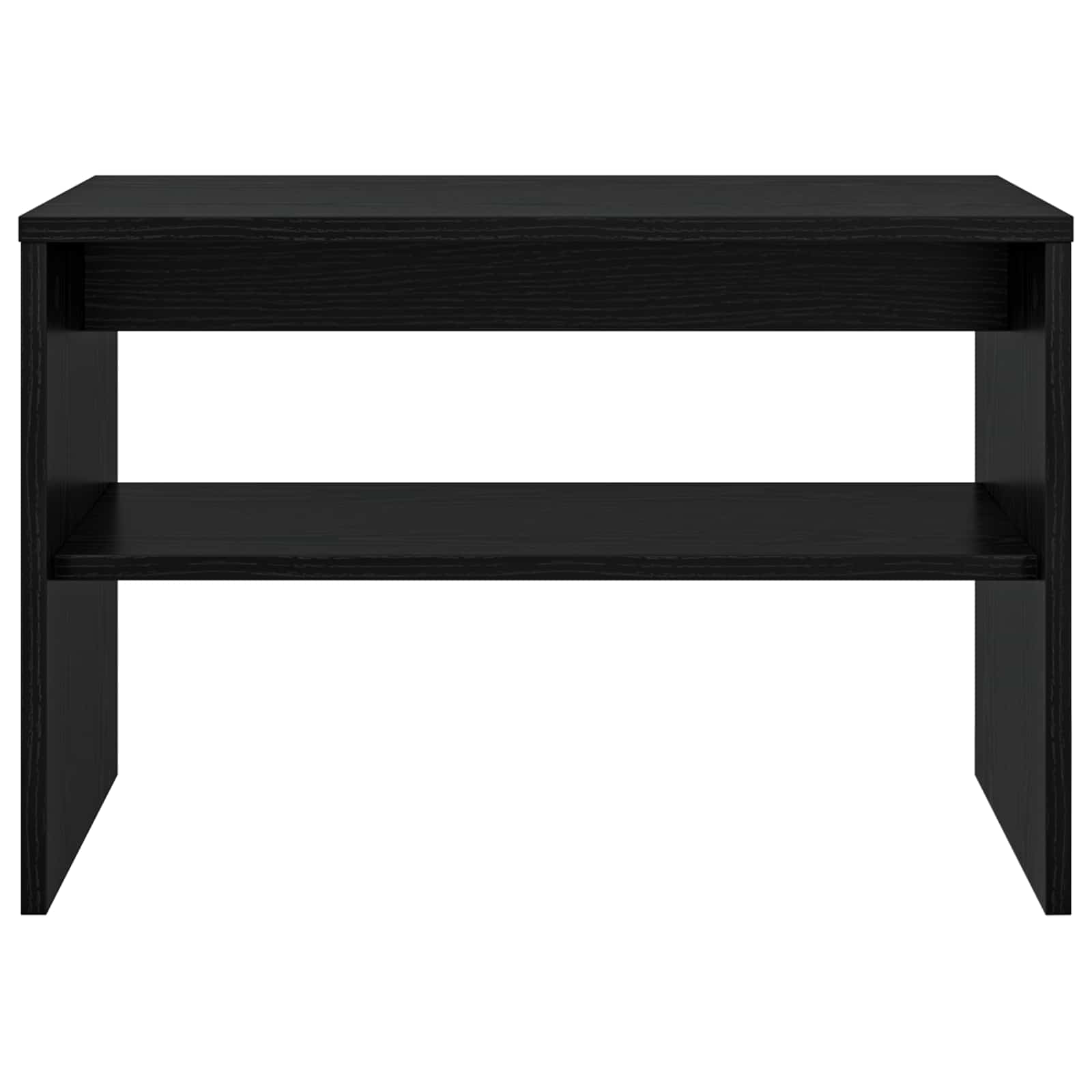 Mobile TV Rovere Nero 60 x 35 x 40 cm Legno multistrato