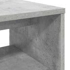 Mobile TV Grigio cemento 60 x 35 x 40 cm Legno multistrato