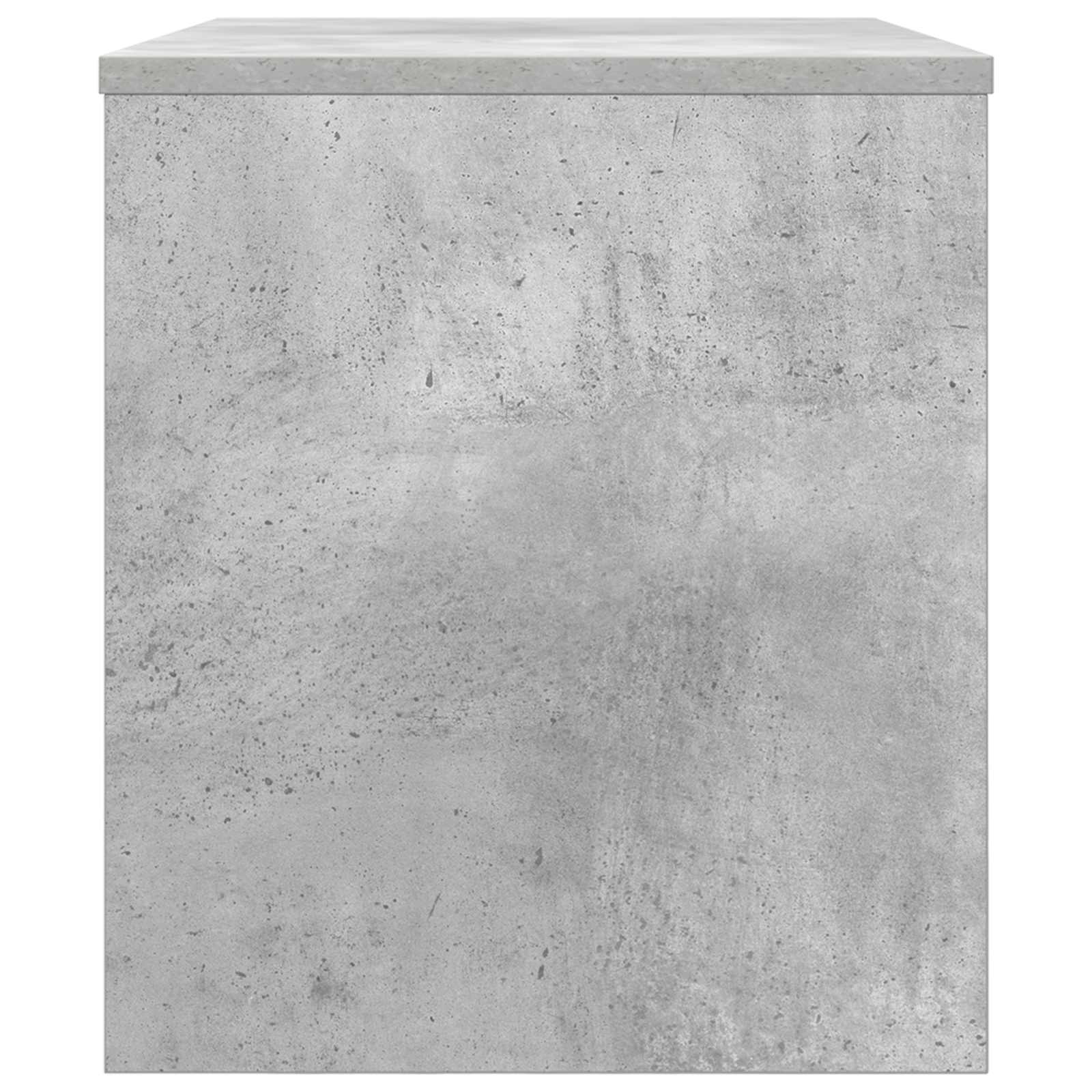 Mobile TV Grigio cemento 60 x 35 x 40 cm Legno multistrato
