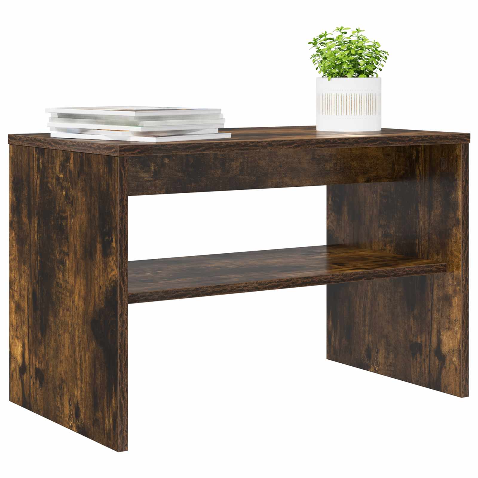 Mobile TV Rovere fumé 60 x 35 x 40 cm Legno multistrato