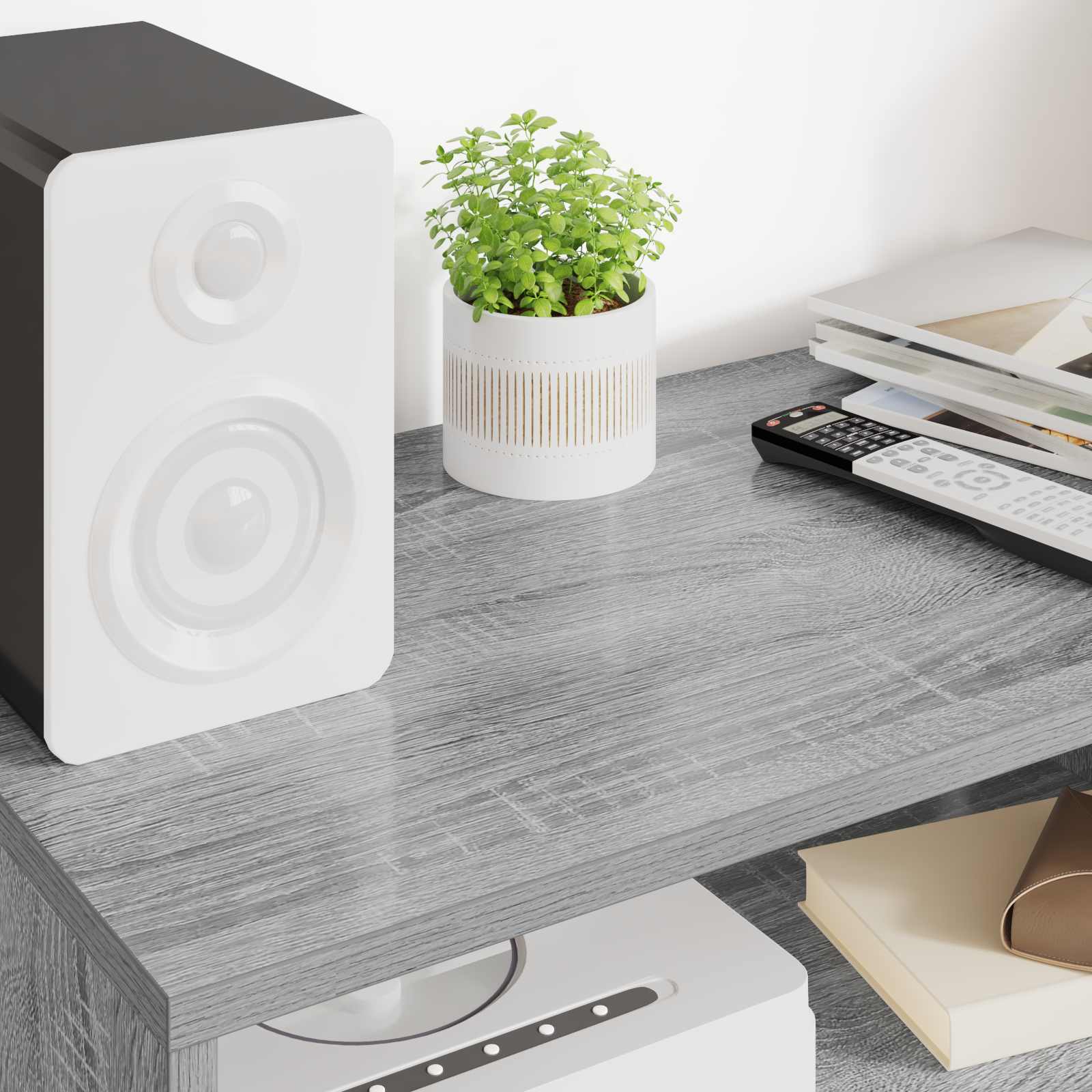 Mobile TV Grigio Sonoma 60 x 35 x 40 cm Legno multistrato