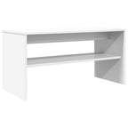 Mobile TV 80 x 35 x 40 cm Bianco Legno multistrato