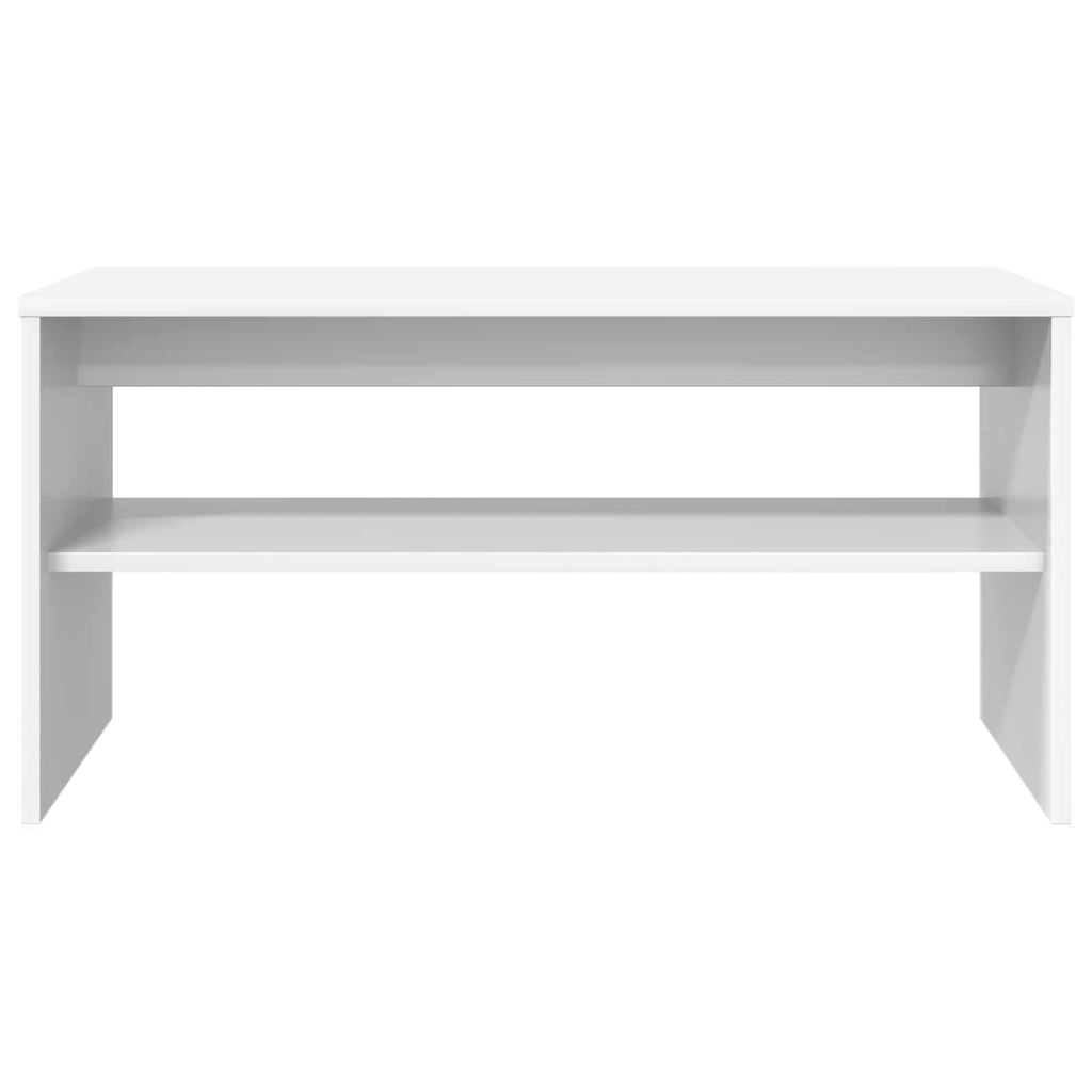 Mobile TV 80 x 35 x 40 cm Bianco Legno multistrato