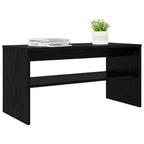 Mobile TV Rovere Nero 80 x 35 x 40 cm Legno multistrato