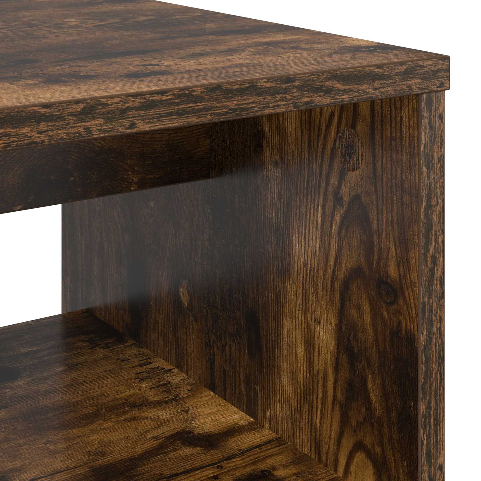 Mobile TV Rovere fumé 80 x 35 x 40 cm Legno multistrato