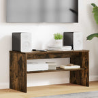 Mobile TV Rovere fumé 80 x 35 x 40 cm Legno multistrato