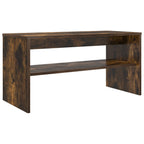 Mobile TV Rovere fumé 80 x 35 x 40 cm Legno multistrato