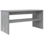 Mobile TV Grigio Sonoma 80 x 35 x 40 cm Legno multistrato