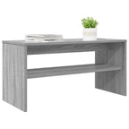 Mobile TV Grigio Sonoma 80 x 35 x 40 cm Legno multistrato