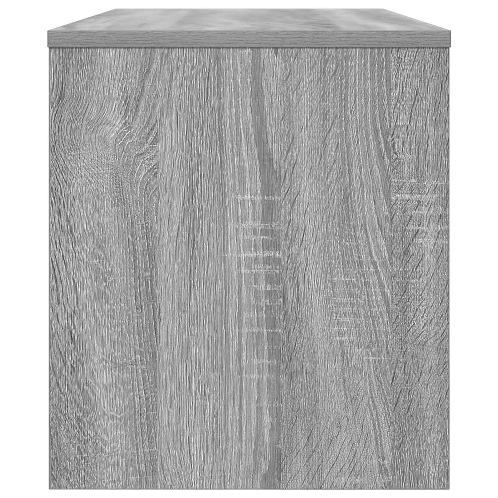 Mobile TV Grigio Sonoma 80 x 35 x 40 cm Legno multistrato