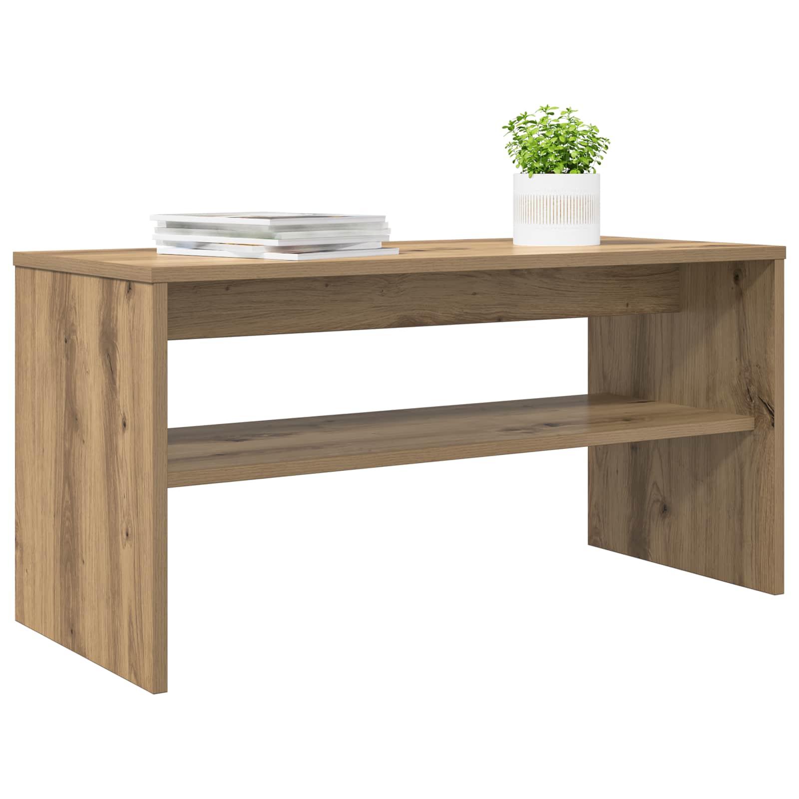 Mobile TV Rovere artigianale 80 x 35 x 40 cm Legno multistrato