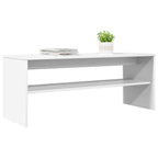 Mobile TV Bianco 100 x 35 x 40 cm Legno multistrato