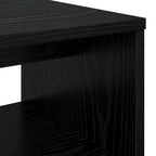 Mobile TV Rovere Nero 100 x 35 x 40 cm Legno multistrato