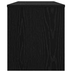 Mobile TV Rovere Nero 100 x 35 x 40 cm Legno multistrato