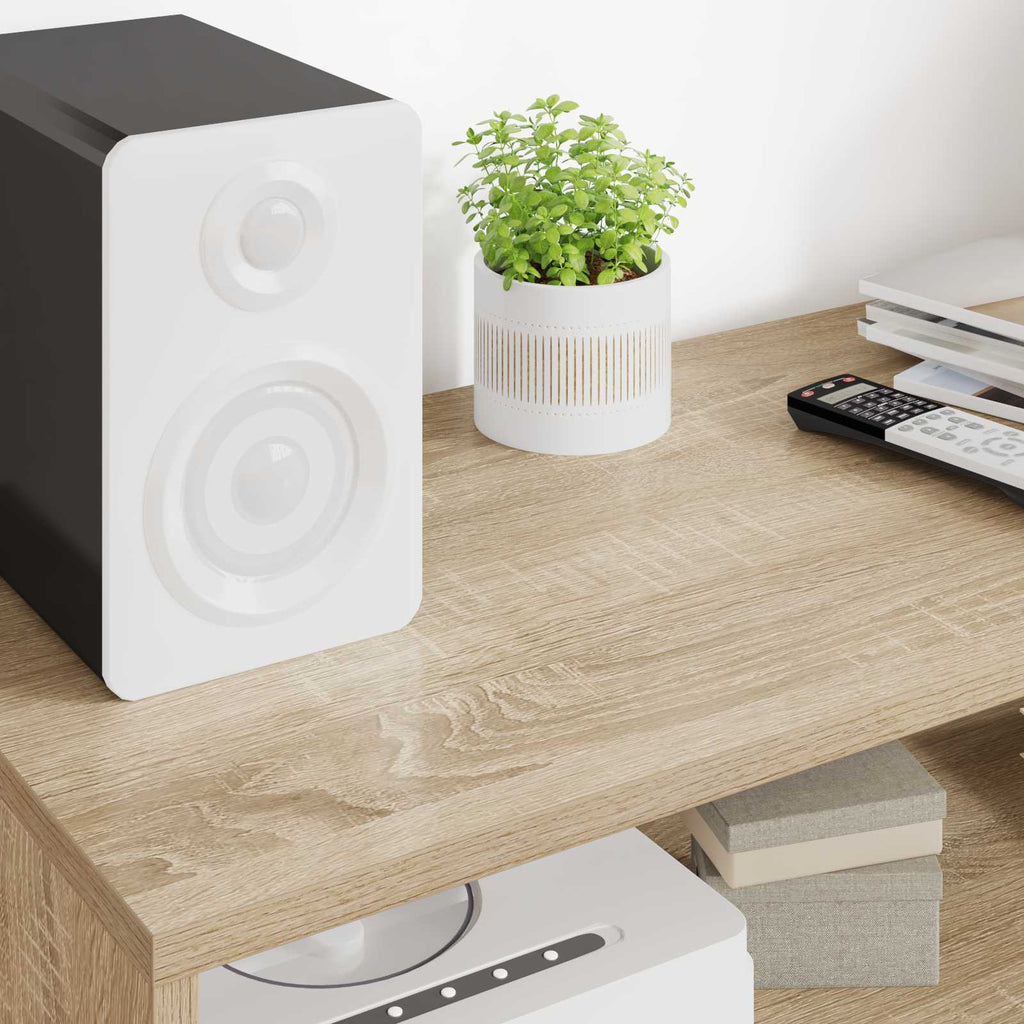 Mobile TV Rovere Sonoma 100 x 35 x 40 cm Legno multistrato