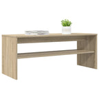 Mobile TV Rovere Sonoma 100 x 35 x 40 cm Legno multistrato