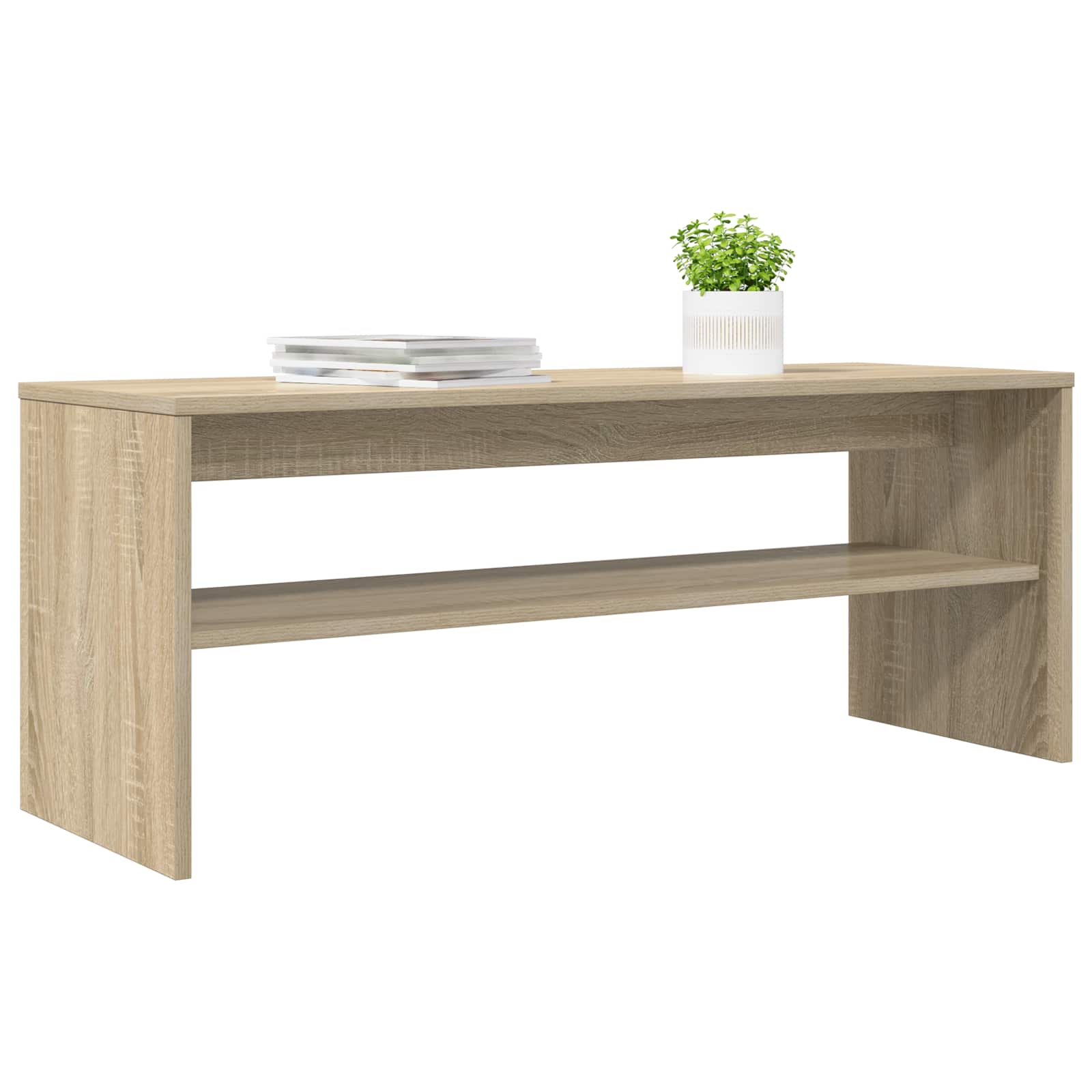 Mobile TV Rovere Sonoma 100 x 35 x 40 cm Legno multistrato
