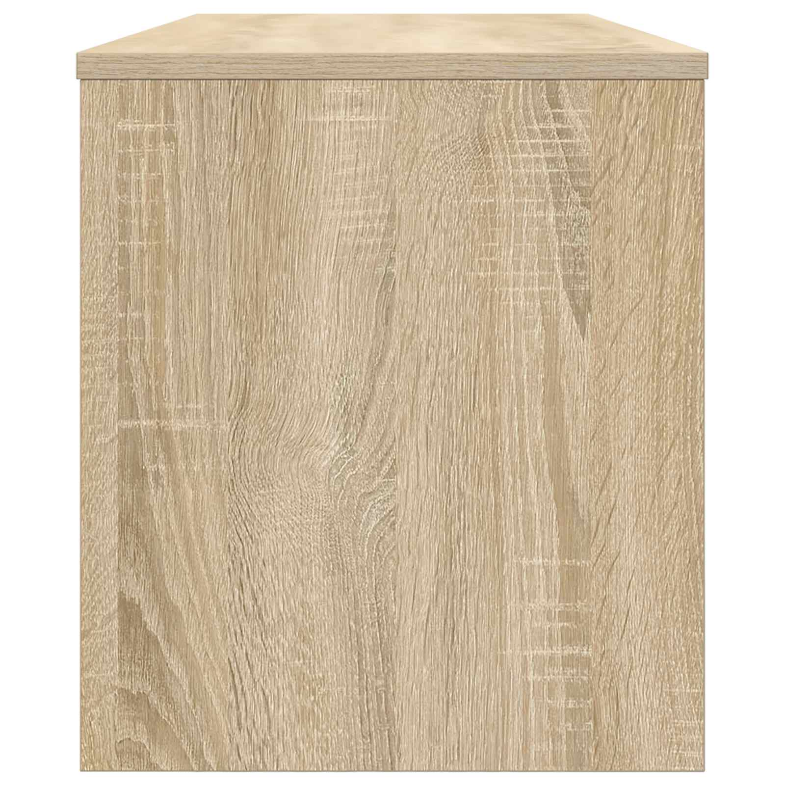 Mobile TV Rovere Sonoma 100 x 35 x 40 cm Legno multistrato