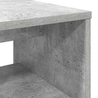 Mobile TV Grigio cemento 100 x 35 x 40 cm Legno multistrato