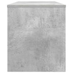 Mobile TV Grigio cemento 100 x 35 x 40 cm Legno multistrato