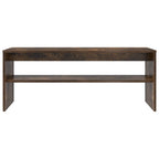 Mobile TV Rovere fumé 100 x 35 x 40 cm Legno multistrato