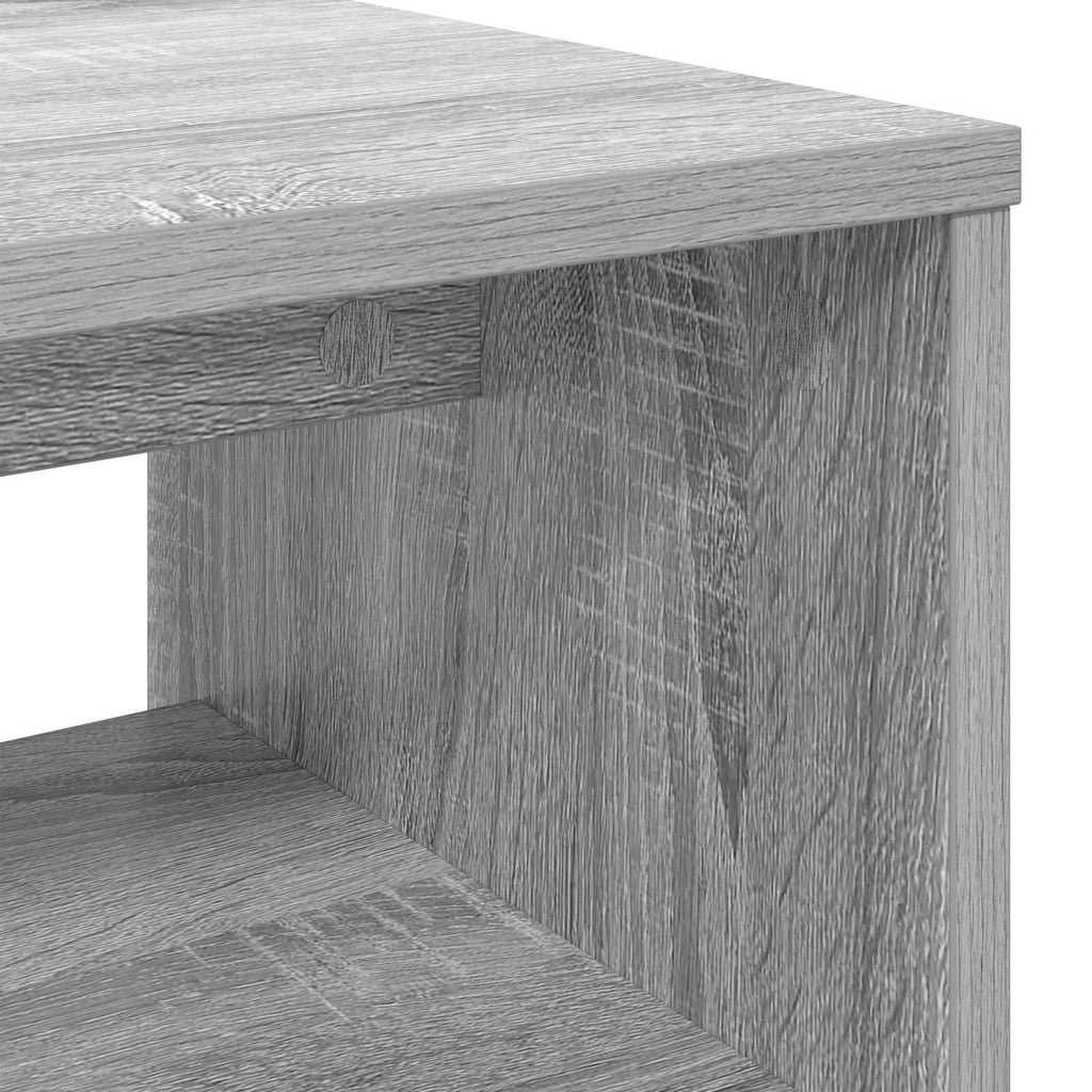 Mobile TV Grigio Sonoma 100 x 35 x 40 cm Legno multistrato