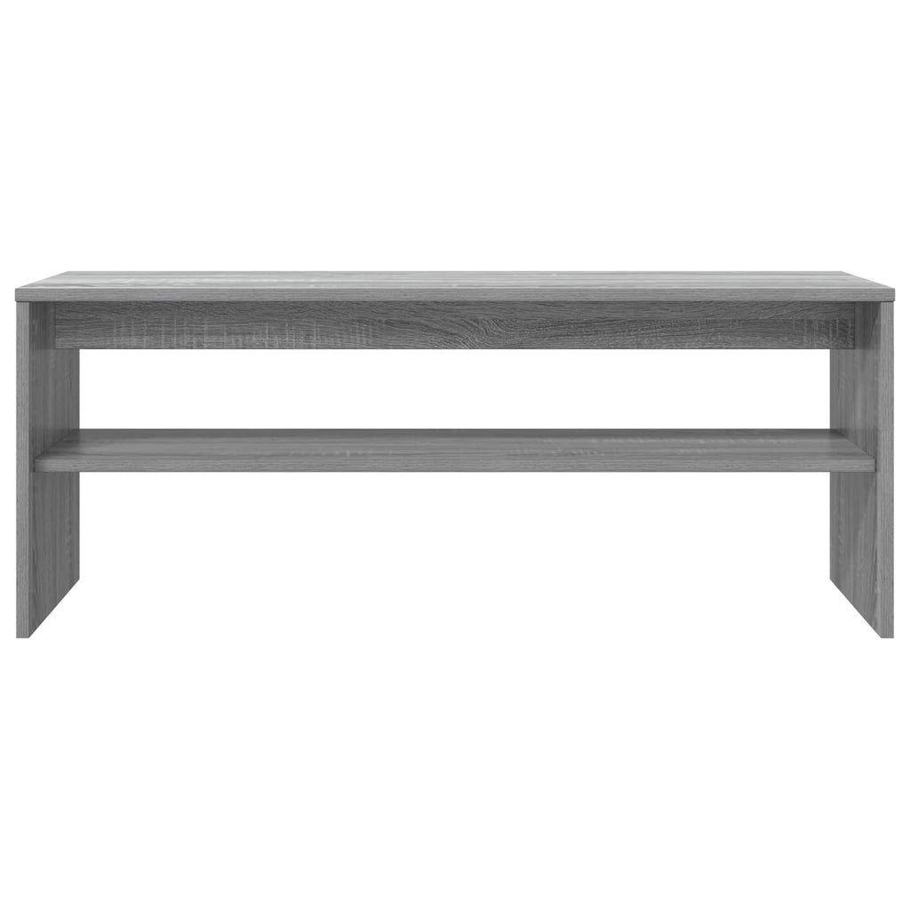 Mobile TV Grigio Sonoma 100 x 35 x 40 cm Legno multistrato