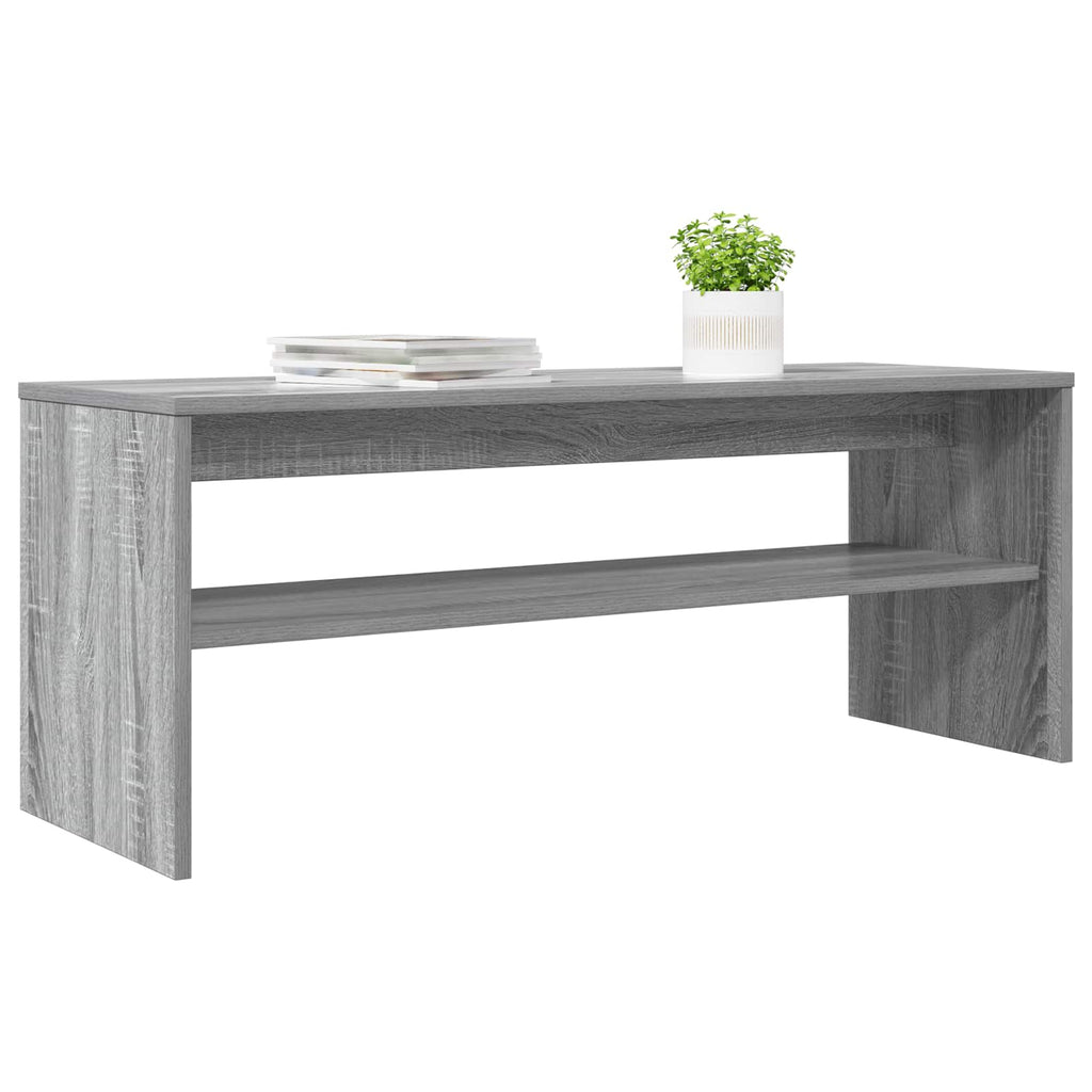 Mobile TV Grigio Sonoma 100 x 35 x 40 cm Legno multistrato