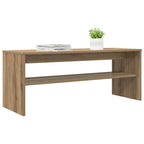 Mobile TV Rovere artigianale 100 x 35 x 40 cm Legno multistrato