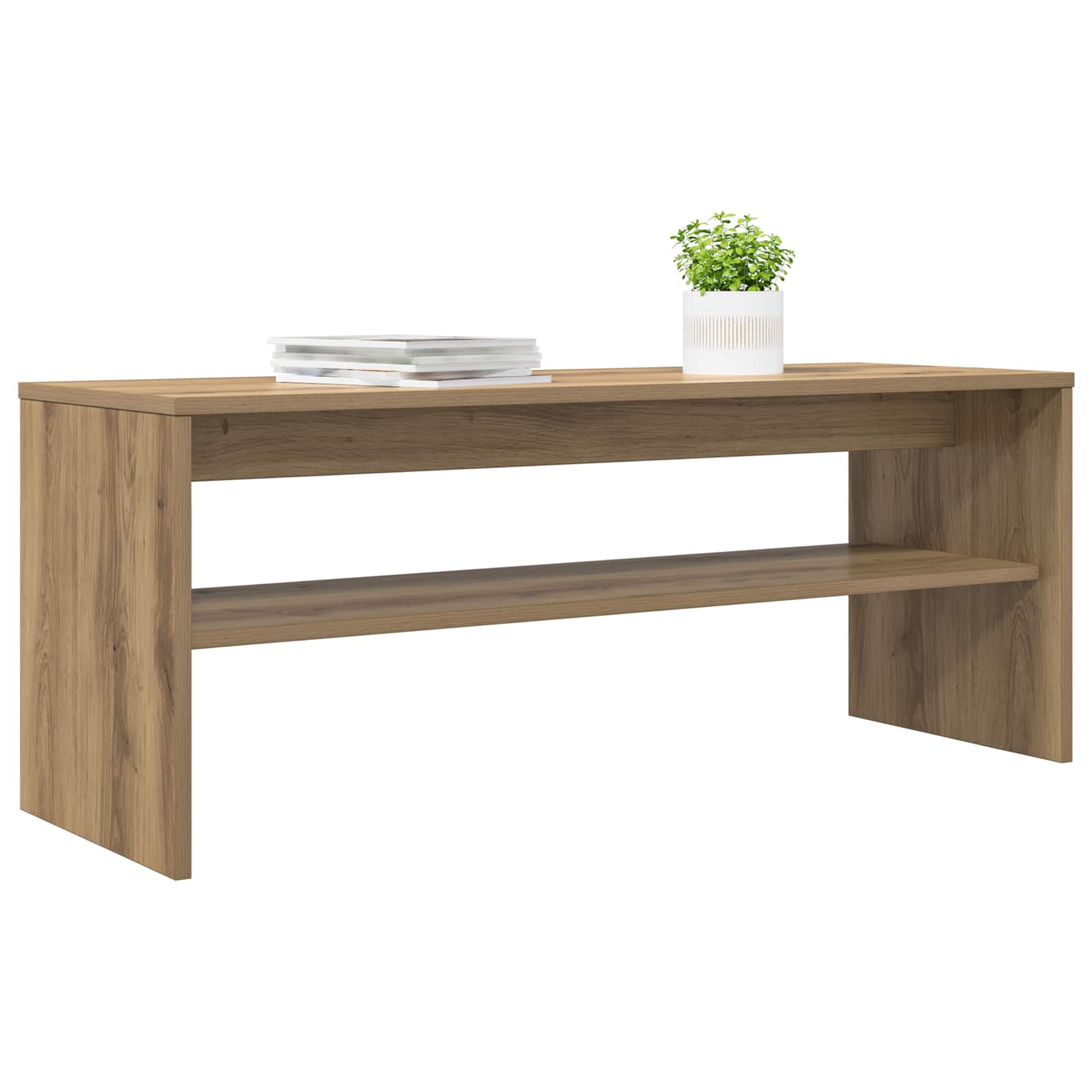 Mobile TV Rovere artigianale 100 x 35 x 40 cm Legno multistrato