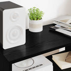 Mobile TV Rovere Nero 60 x 30 x 40 cm Legno multistrato