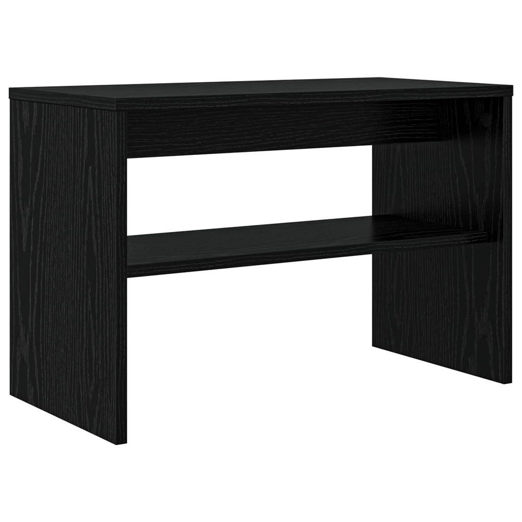 Mobile TV Rovere Nero 60 x 30 x 40 cm Legno multistrato