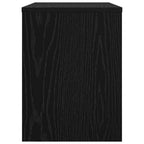 Mobile TV Rovere Nero 60 x 30 x 40 cm Legno multistrato