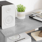 Mobile TV Grigio cemento 60 x 30 x 40 cm Legno multistrato
