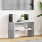Mobile TV Grigio cemento 60 x 30 x 40 cm Legno multistrato
