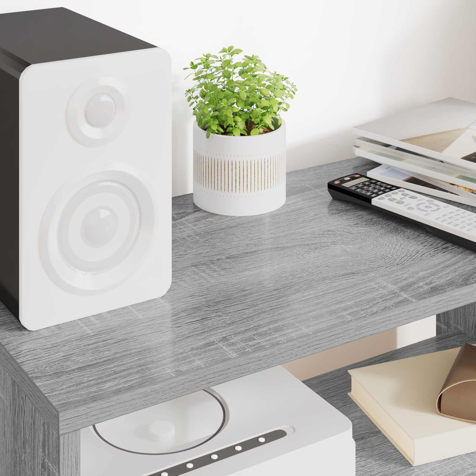 Mobile TV Grigio Sonoma 60 x 30 x 40 cm Legno multistrato